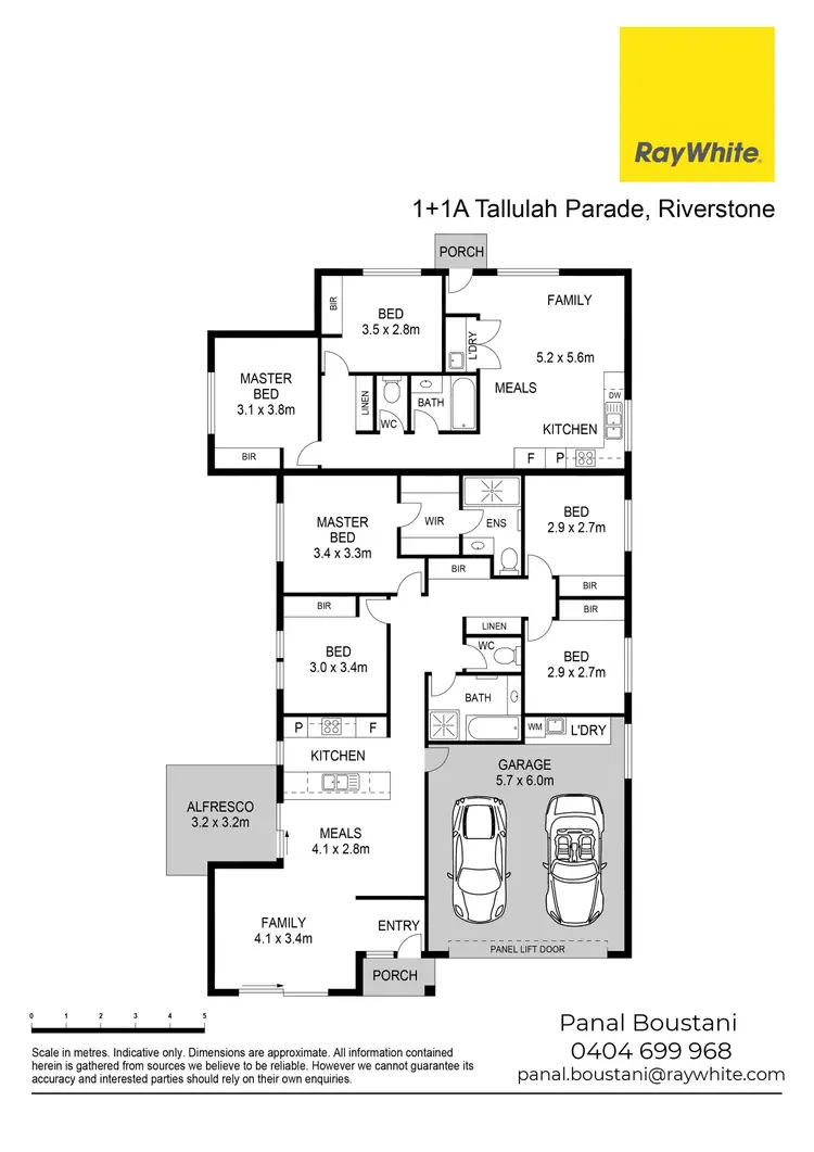 Floorplan of Homely house listing, 1 & 1A Tallulah Parade, Grantham Farm NSW 2765