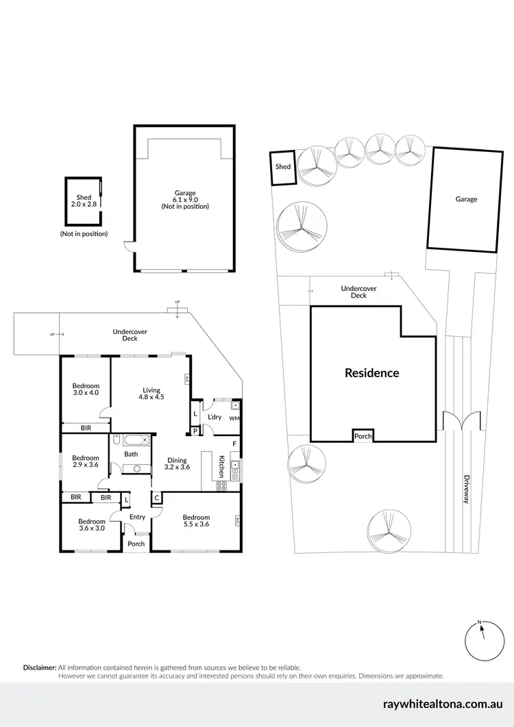 Floorplan of Homely house listing, 7 Eaton Parade, Laverton VIC 3028