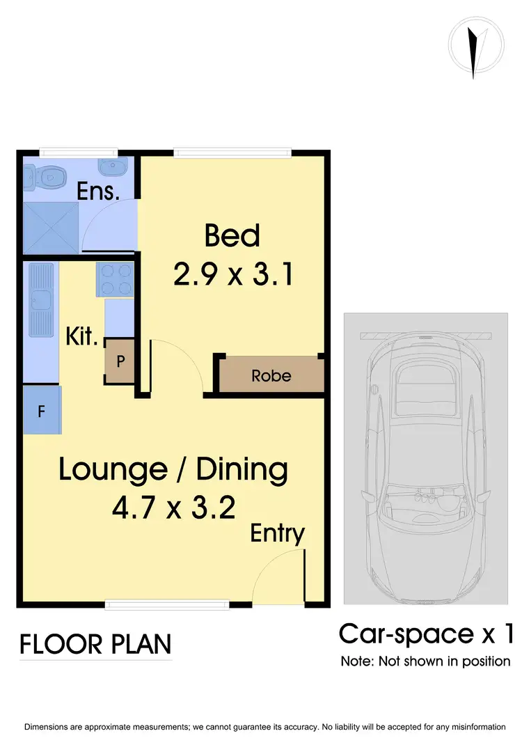 Floorplan of Homely apartment listing, 1/15 Poplar Grove, Carnegie VIC 3163