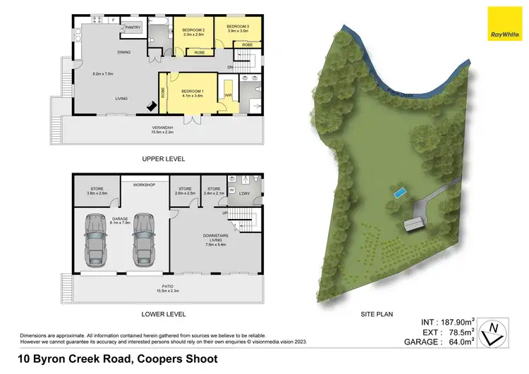 Floorplan of Homely rural property listing, 10 Byron Creek Road, Coopers Shoot NSW 2479