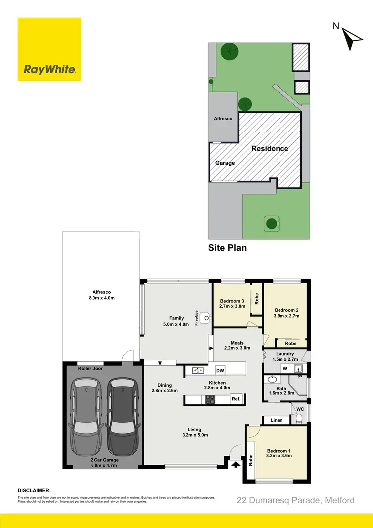 Floorplan of Homely house listing, 22 Dumaresq Parade, Metford NSW 2323