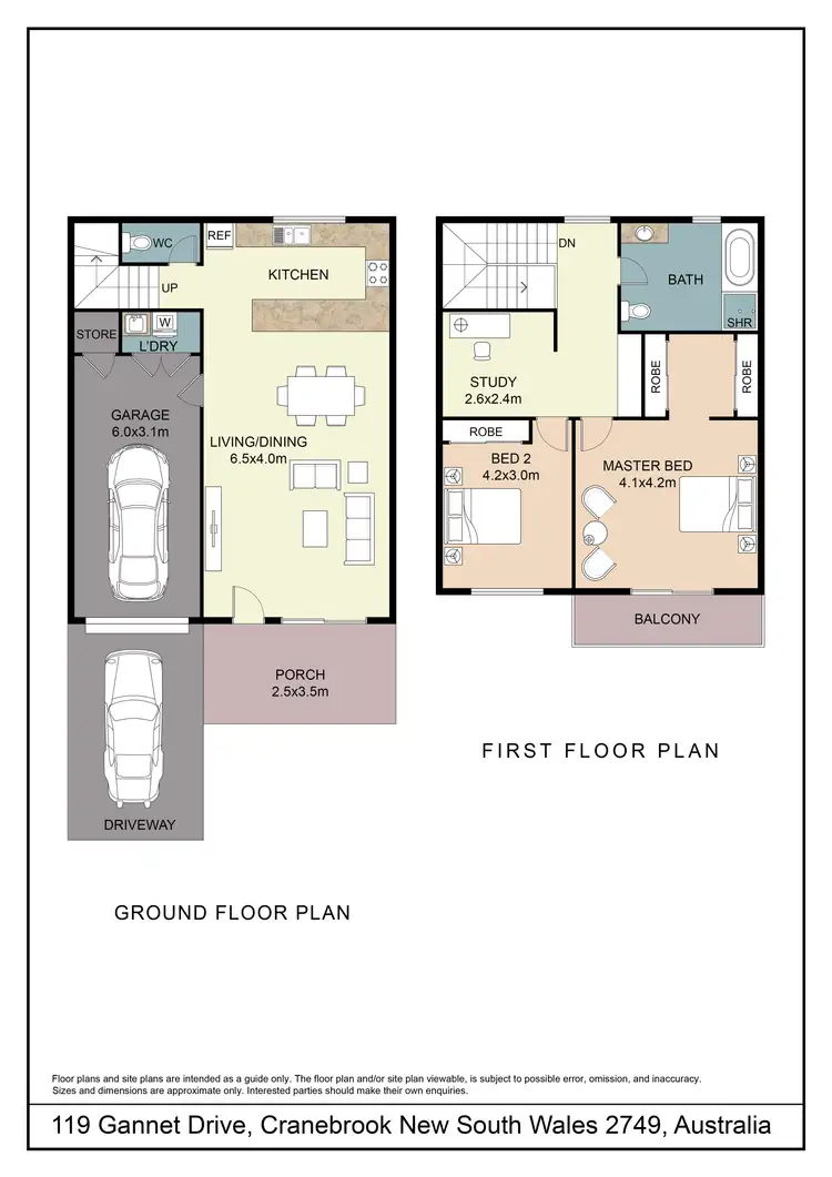 Floorplan of Homely other listing, 119 Gannet Drive, Cranebrook NSW 2749