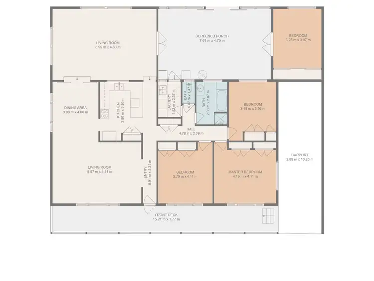 Floorplan of Homely house listing, 47 Gray Street, Emerald QLD 4720