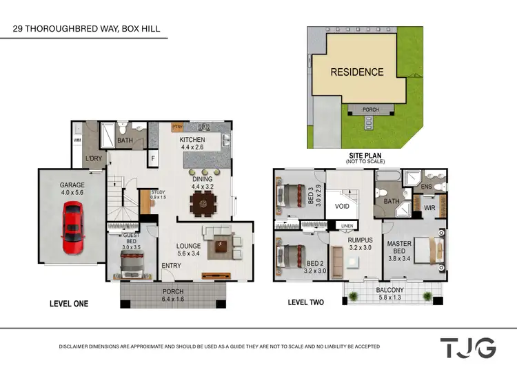 Floorplan of Homely house listing, 29 Thoroughbred Way, Box Hill NSW 2765