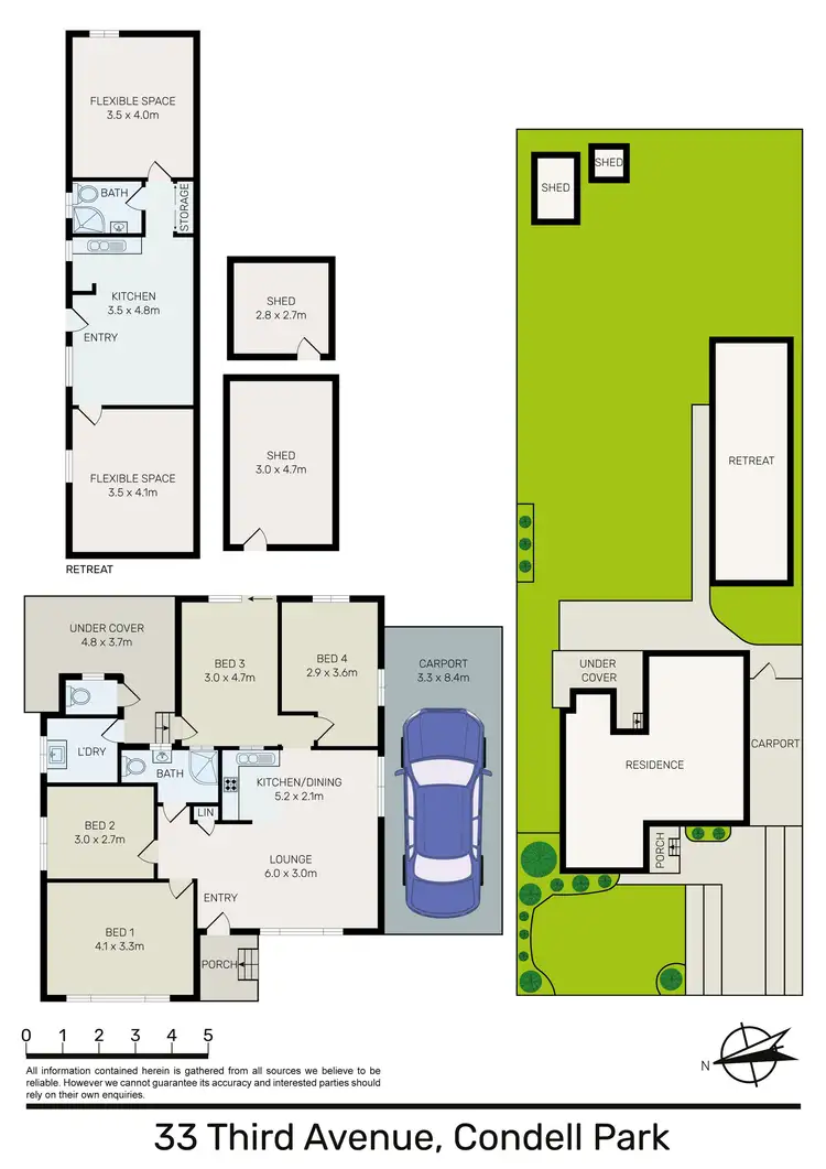 Floorplan of Homely house listing, 33 Third Avenue, Condell Park NSW 2200