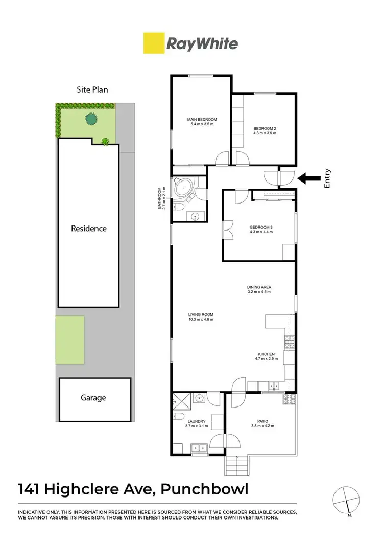 Floorplan of Homely house listing, 141 Highclere Avenue, Punchbowl NSW 2196