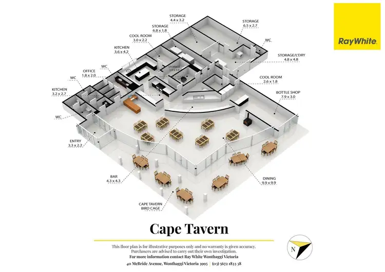 Floorplan of Homely house listing, 1-7 Market Place, Cape Paterson VIC 3995