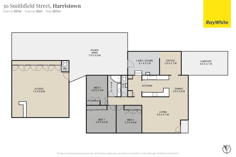 Floorplan of Homely house listing, 30 Smithfield Street, Harristown QLD 4350