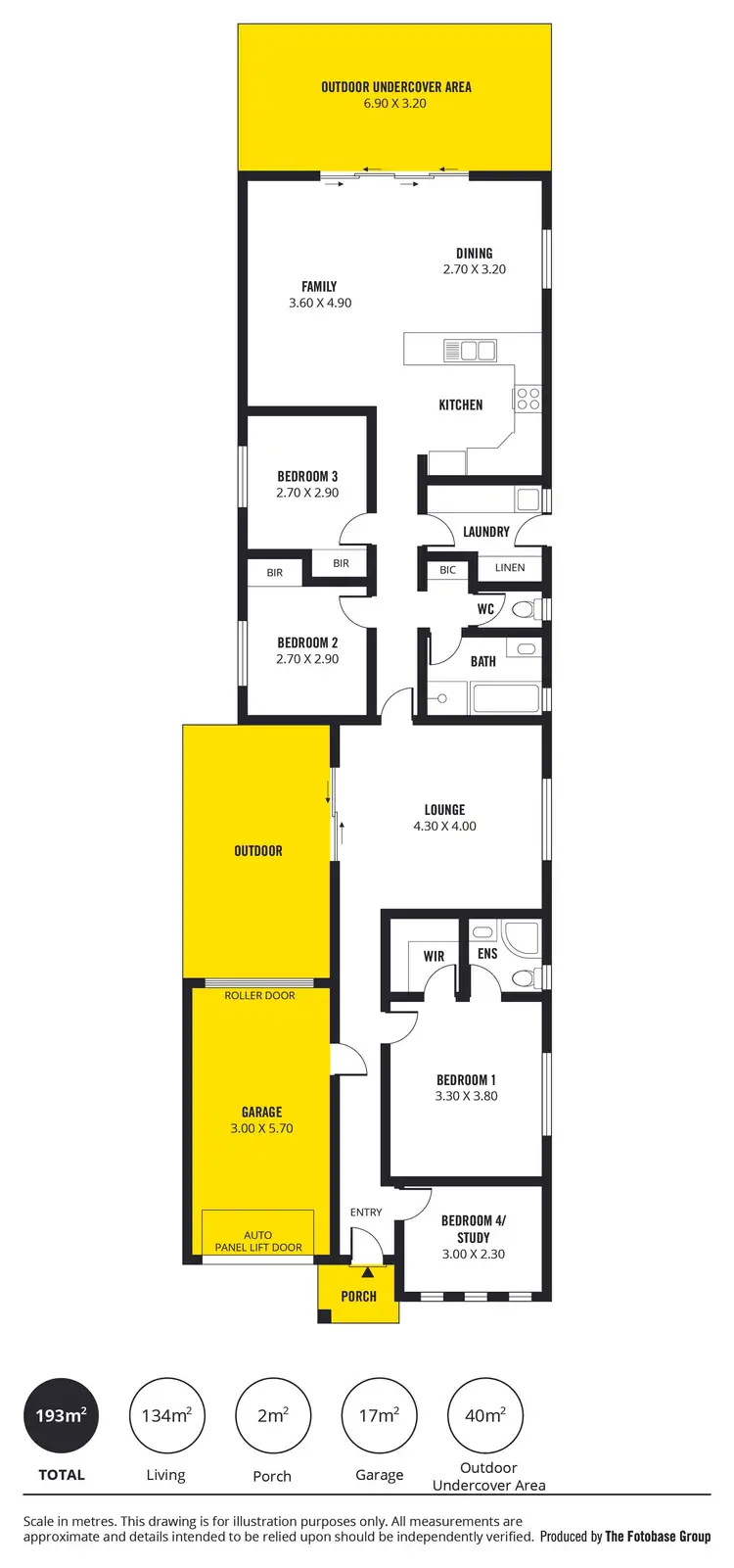 Floorplan of Homely house listing, 18 Hartley Road, Flinders Park SA 5025