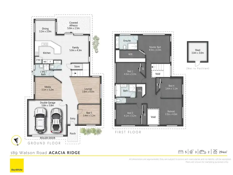 Floorplan of Homely house listing, 189 Watson Road, Acacia Ridge QLD 4110