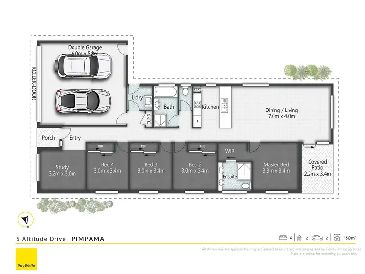 Floorplan of Homely house listing, 5 Altitude Drive, Pimpama QLD 4209