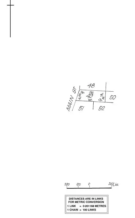 Floorplan of Homely land listing, 33 Main Street, Pine Point SA 5571