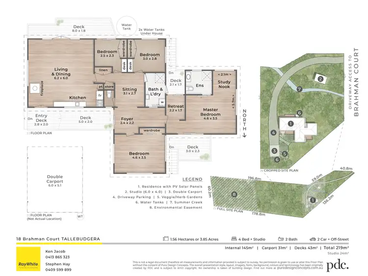 Floorplan of Homely house listing, 18 Brahman Court, Tallebudgera QLD 4228