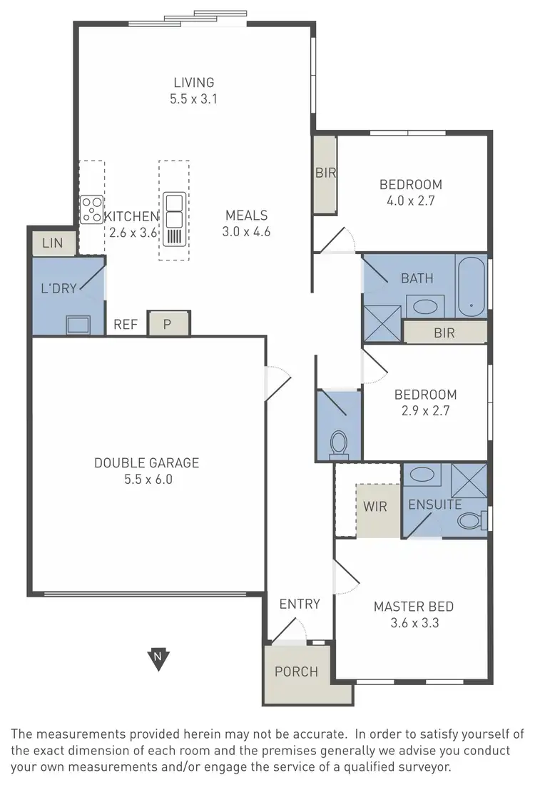 Floorplan of Homely house listing, 3 Coppice Street, Lara VIC 3212