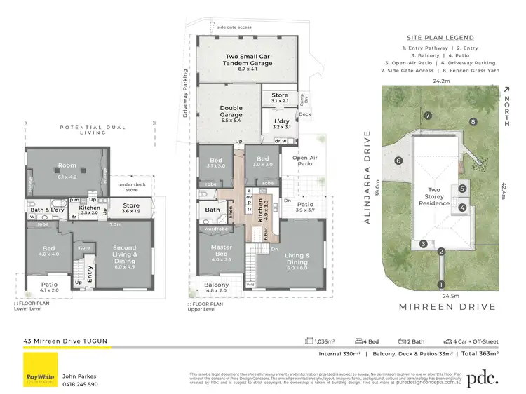 Floorplan of Homely house listing, 1 Alinjarra Drive, Tugun QLD 4224