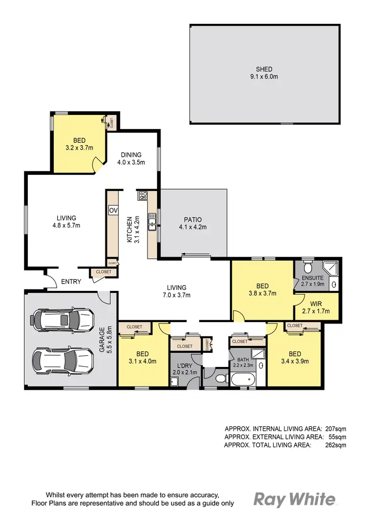Floorplan of Homely house listing, 16 Cosette Street, Bracken Ridge QLD 4017