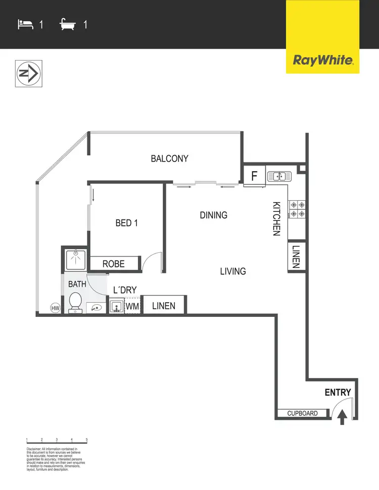 Floorplan of Homely apartment listing, 313/45 Gungahlin Place, Gungahlin ACT 2912