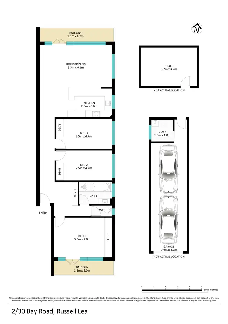 Floorplan of Homely apartment listing, 2/30 Bay Road, Russell Lea NSW 2046