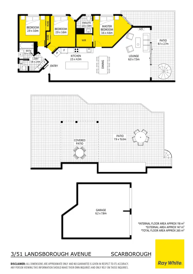 Floorplan of Homely house listing, 3/51 Landsborough Avenue, Scarborough QLD 4020