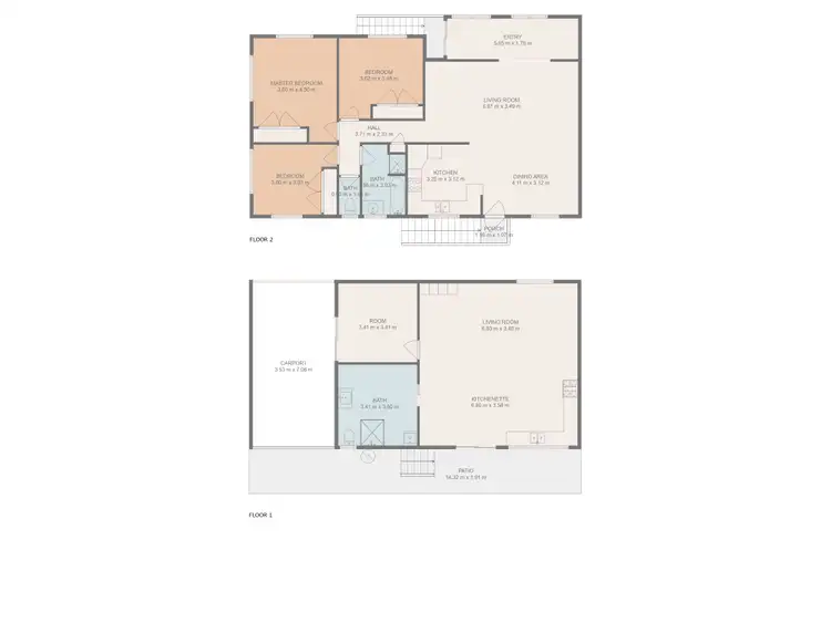 Floorplan of Homely house listing, 14 Bridgeman Street, Emerald QLD 4720
