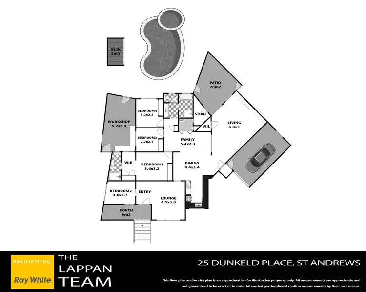 Floorplan of Homely house listing, 25 Dunkeld Place, St Andrews NSW 2566