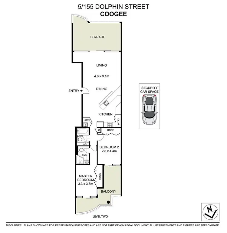Floorplan of Homely apartment listing, 5/155 Dolphin Street, Coogee NSW 2034