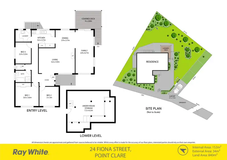 Floorplan of Homely house listing, 24 Fiona Street, Point Clare NSW 2250