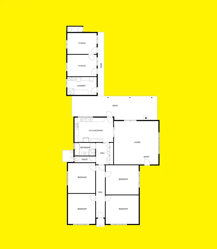 Floorplan of Homely house listing, 597 San Mateo Avenue, Mildura VIC 3500