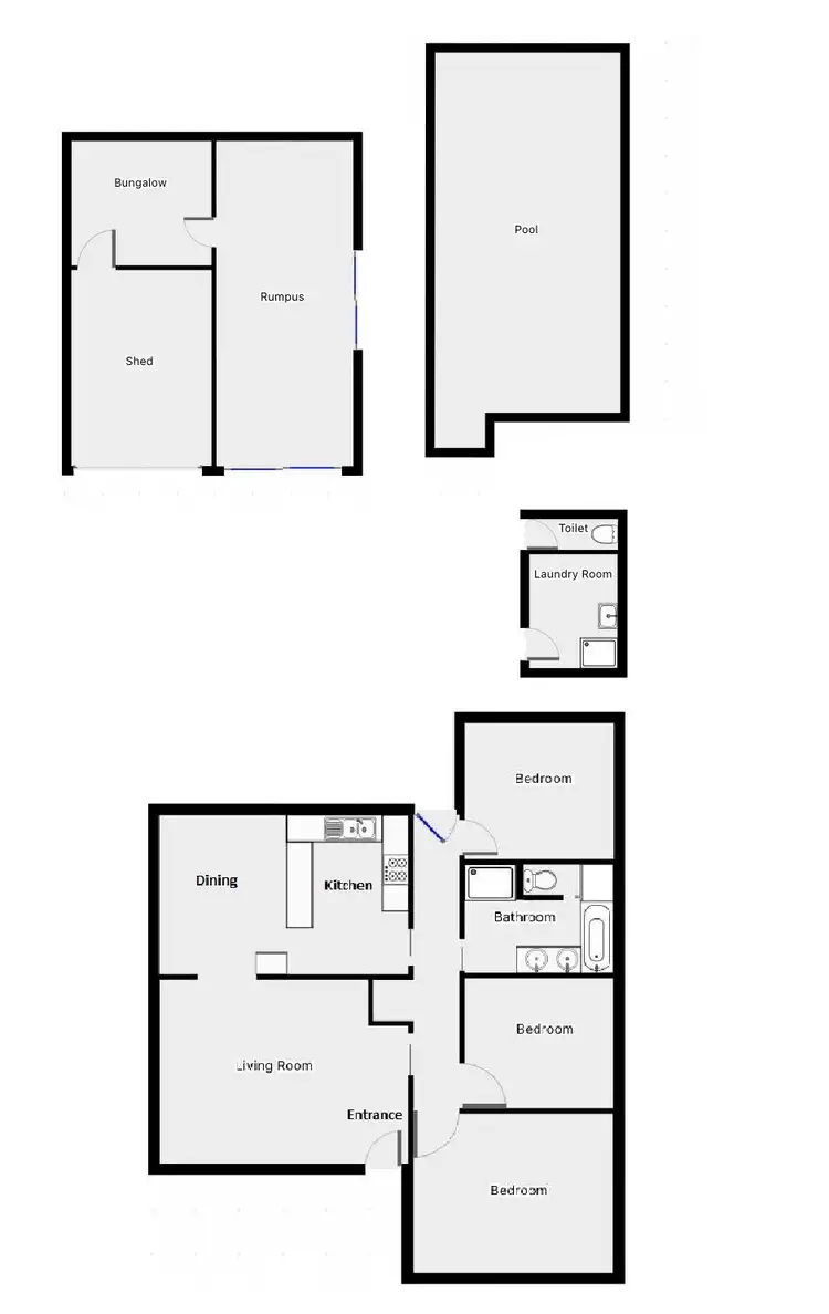 Floorplan of Homely house listing, 18 Richardson Grove, Mildura VIC 3500