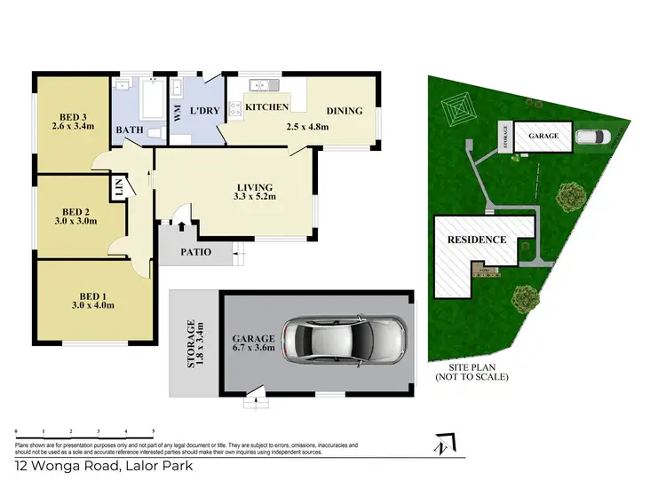 Floorplan of Homely house listing, 12 Wonga Road, Lalor Park NSW 2147
