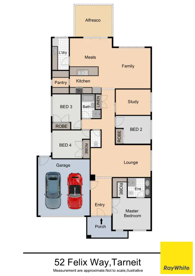 Floorplan of Homely house listing, 52 Felix Way, Tarneit VIC 3029