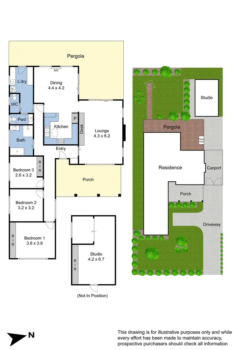 Floorplan of Homely house listing, 252 Station Street, Fairfield VIC 3078