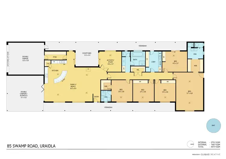 Floorplan of Homely house listing, 85 Swamp Road, Uraidla SA 5142