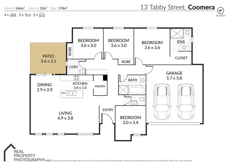 Floorplan of Homely house listing, 13 Tabby Street, Coomera QLD 4209