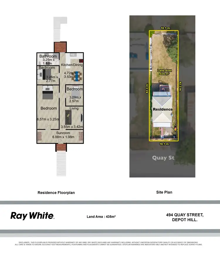 Floorplan of Homely house listing, 494 Quay Street, Depot Hill QLD 4700