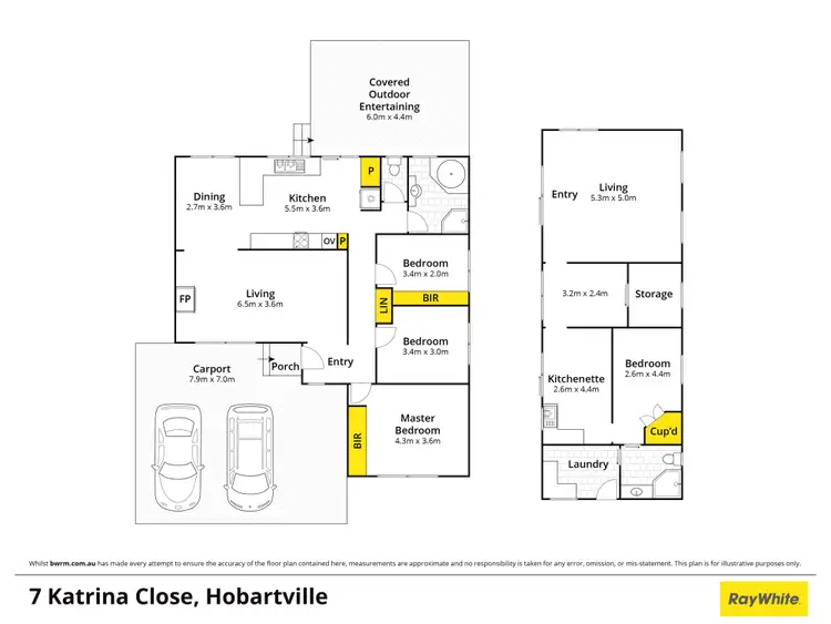 Floorplan of Homely house listing, 7 Katrina Close, Hobartville NSW 2753