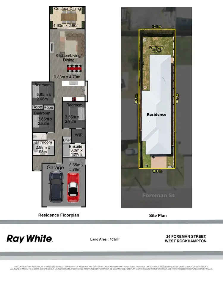 Floorplan of Homely house listing, 24 Foreman Street, West Rockhampton QLD 4700