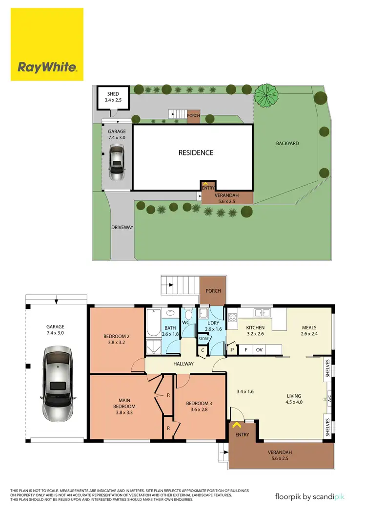 Floorplan of Homely house listing, 10 Hunter Street, Croydon VIC 3136