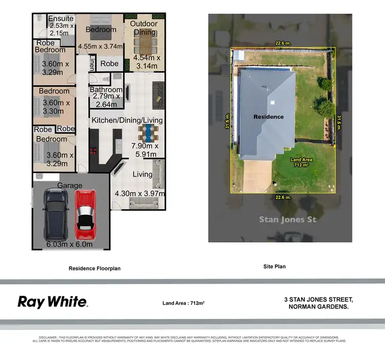Floorplan of Homely house listing, 3 Stan Jones Street, Norman Gardens QLD 4701