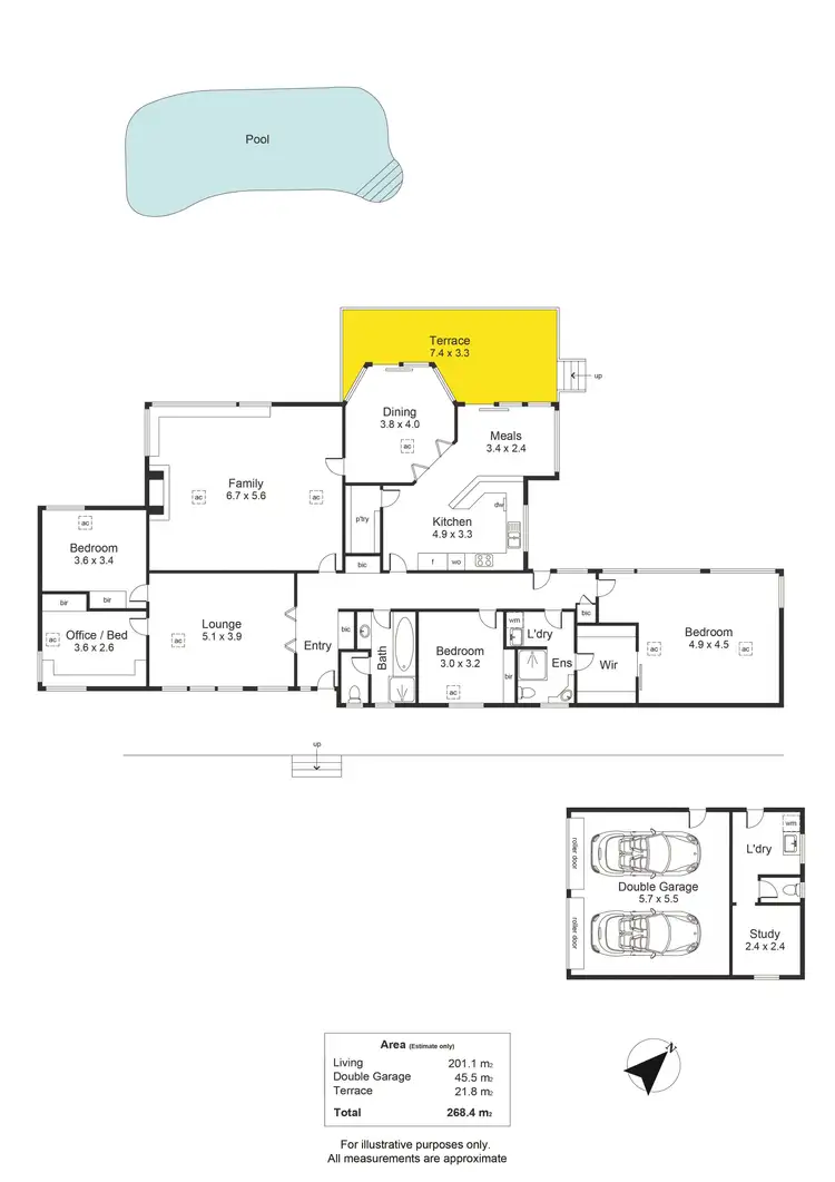 Floorplan of Homely house listing, 17 Serpentine Road, Belair SA 5052