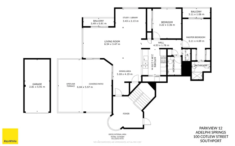 Floorplan of Homely apartment listing, 12/100 Cotlew Street East (Lot 19 - Adelphi Springs), Southport QLD 4215