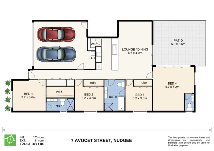 Floorplan of Homely house listing, 7 Avocet Street, Nudgee QLD 4014