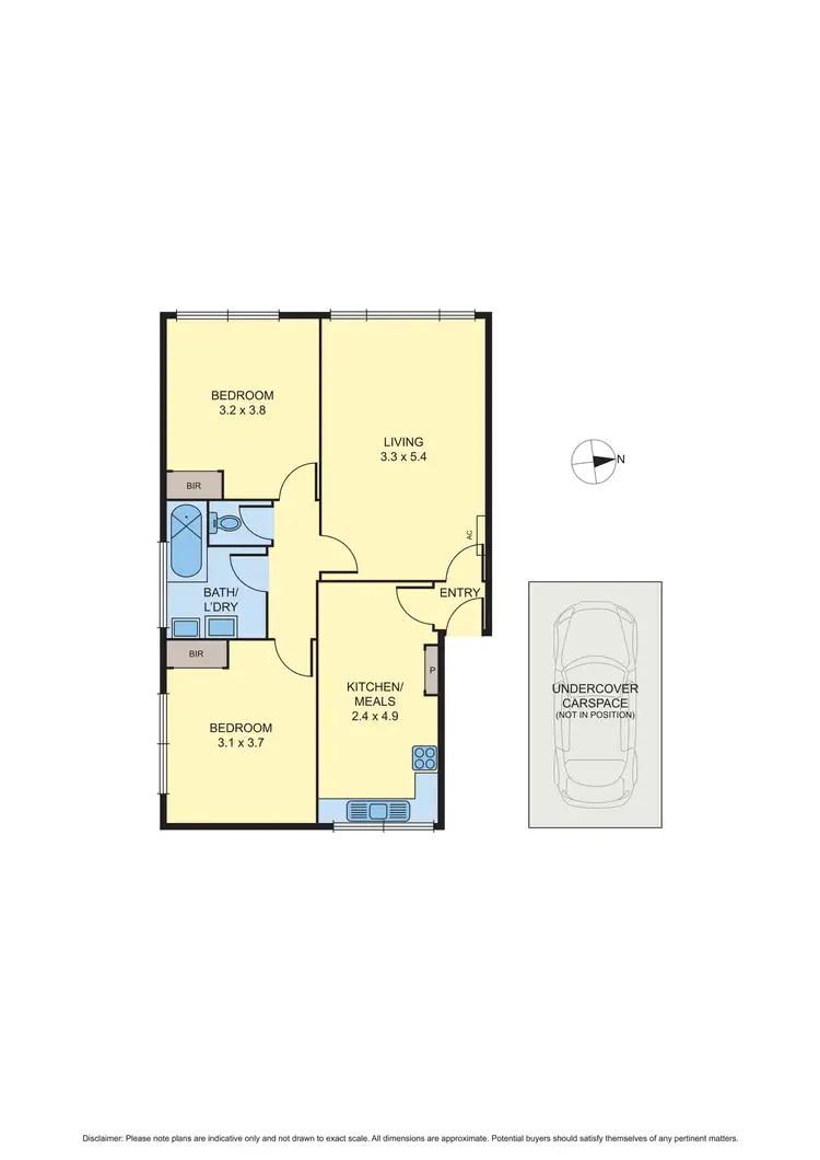 Floorplan of Homely apartment listing, 7/12 Allard Street, Brunswick West VIC 3055