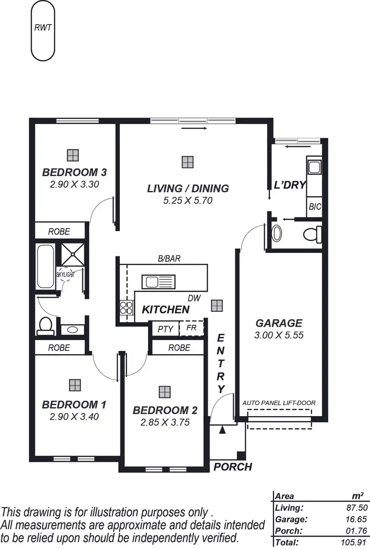 Floorplan of Homely house listing, 2 Aboyne Avenue, Seacliff Park SA 5049