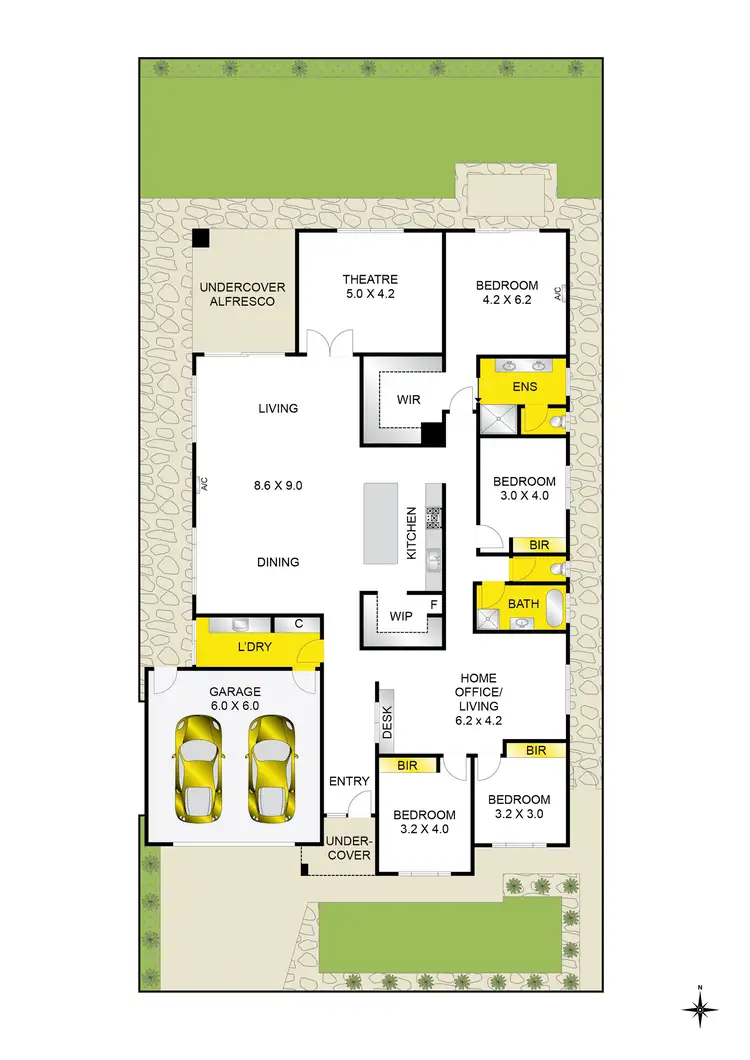 Floorplan of Homely house listing, 10 Clayton Street, Lara VIC 3212