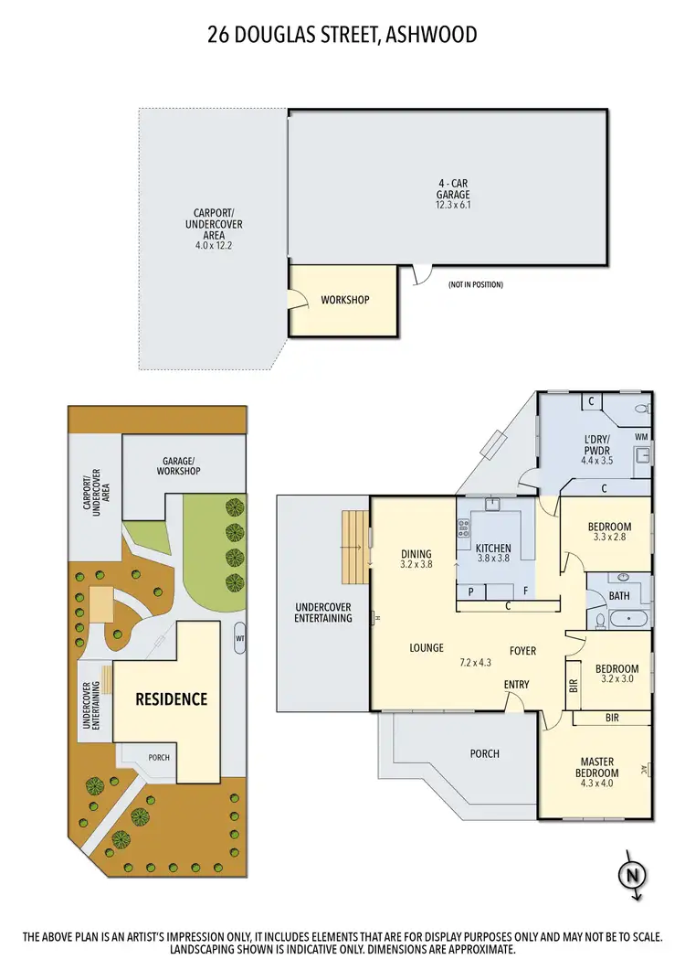 Floorplan of Homely house listing, 26 Douglas Street, Ashwood VIC 3147