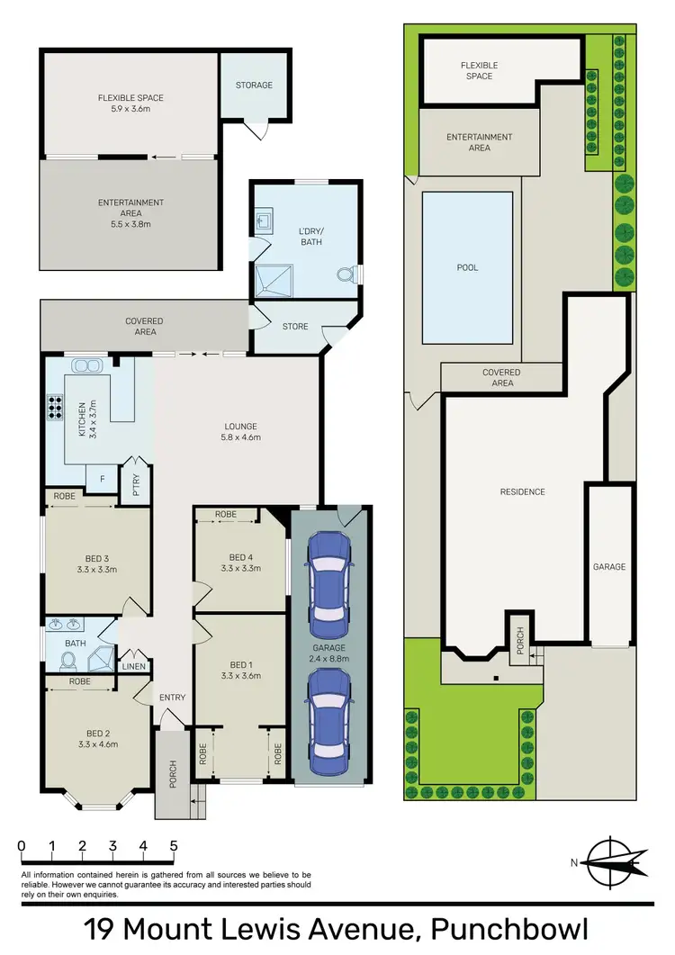 Floorplan of Homely house listing, 19 Mount Lewis Avenue, Punchbowl NSW 2196