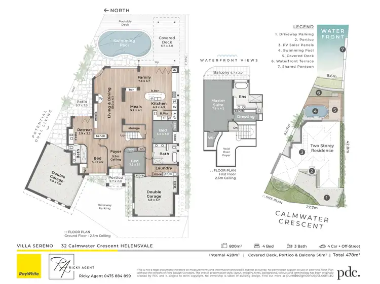 Floorplan of Homely house listing, 32 Calmwater Crescent, Helensvale QLD 4212