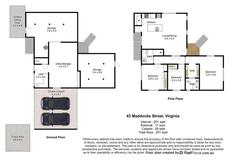 Floorplan of Homely house listing, 43 Maddocks Street, Virginia QLD 4014