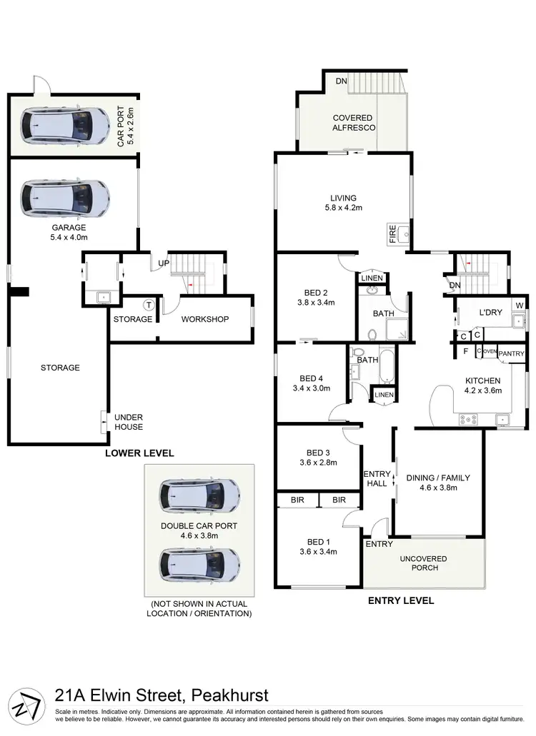 Floorplan of Homely house listing, 21A Elwin Street, Peakhurst NSW 2210
